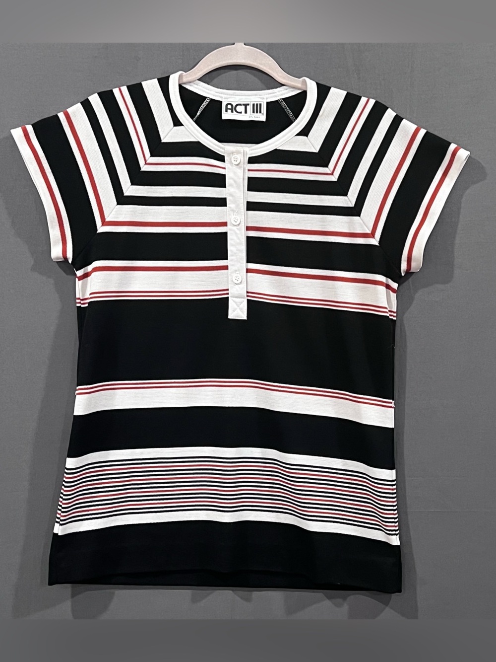 Vintage ACT III Short Sleeve Top